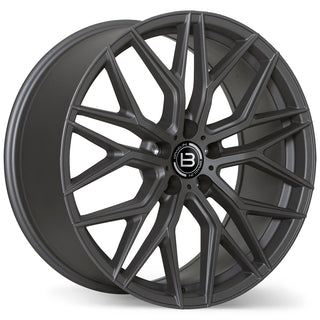 Braelin BR10 Matte Graphite 20x9 +25 5x108mm 65.1mm