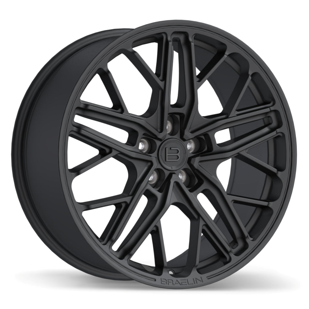 Braelin BR17A Matte Graphite 20x9 +50 5x115mm 71.5mm
