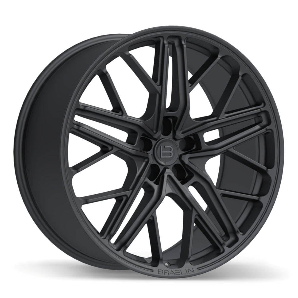 Braelin BR17A Matte Graphite 22x10.5 +45 Blank 5Mmm 56.1mm