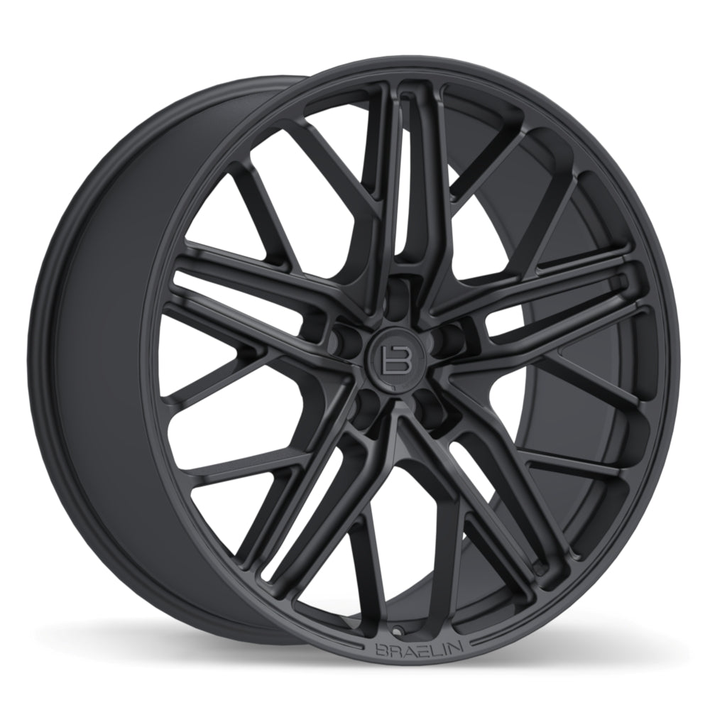 Braelin BR17A Matte Graphite 22x10.5 +45 5x112mm 66.5mm