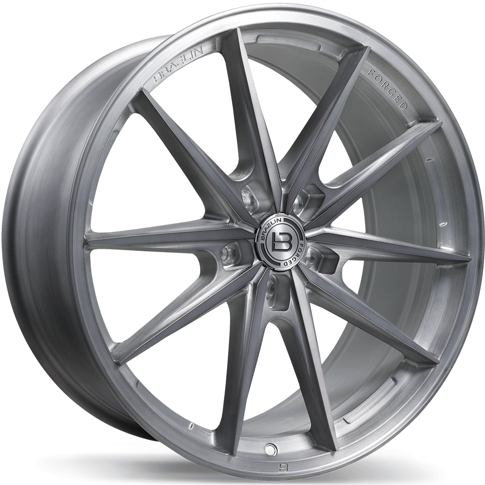 Braelin BRF1 Brushed Matte Carbon Grey 19x8.5 +30 5x127mm 71.5mm