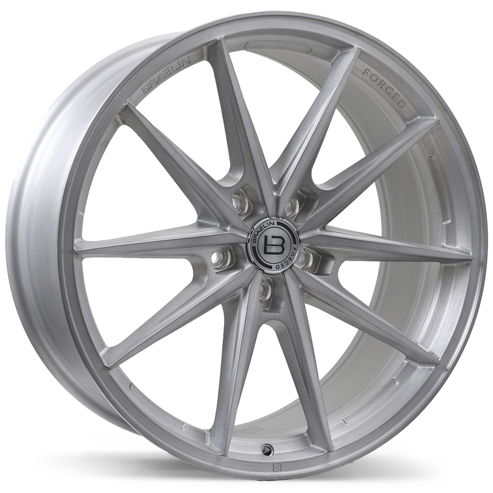 Braelin BRF1 Brushed Matte Carbon Grey 20x9 +25 5x114.3mm 64.1mm