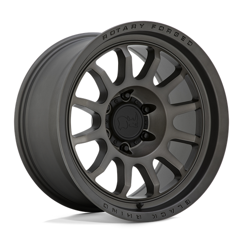 Black Rhino RAPID Matte Brushed Gunmetal 20x9 +12 6x139.7mm 112.1mm - Wheelwiz