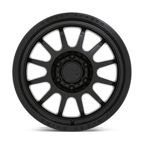 Black Rhino RAPID Matte Black 18x9 +12 6x135mm 87.1mm