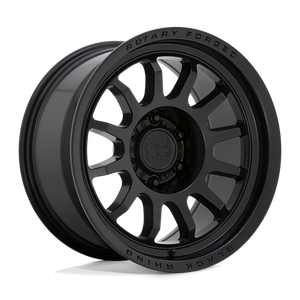 Black Rhino RAPID Matte Black 20x9 +12 6x114.3mm 76.1mm