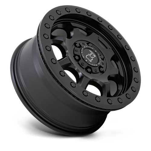 Black Rhino VENTURE BEADLOCK Matte Black 17x8 +38 6x130mm 84.1mm