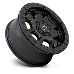 Black Rhino VENTURE BEADLOCK Matte Black 17x8 +38 6x130mm 84.1mm