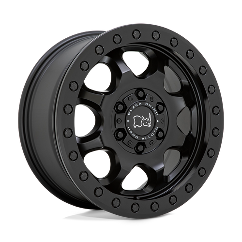 Black Rhino VENTURE BEADLOCK Matte Black 17x8 +38 6x130mm 84.1mm