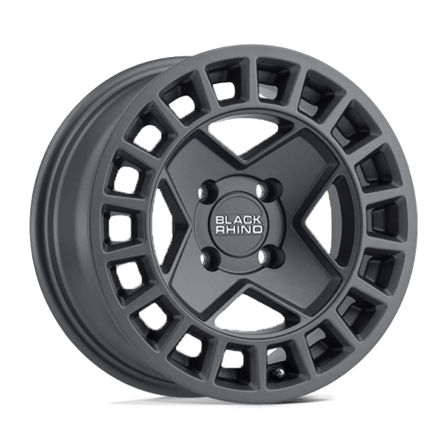 Black Rhino YORK UTV Matte Gunmetal 15x7 +10 4x110mm 79.4mm - Wheelwiz