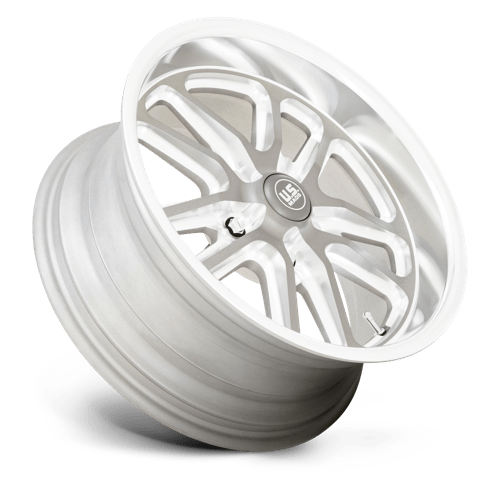 US MAG U130 BULLET Textured Gunmetal W/ Mill Edge 18x9.5 +1 5x120.65mm 72.6mm - Wheelwiz