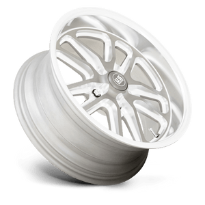 US MAG U130 BULLET Textured Gunmetal W/ Mill Edge 18x9.5 +1 5x114.3mm 72.6mm - Wheelwiz
