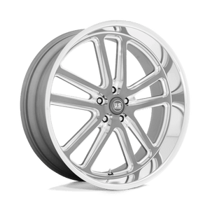 US MAG U130 BULLET Textured Gunmetal W/ Mill Edge 24x9 +1 5x127mm 78.1mm - Wheelwiz