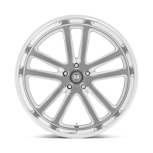 US MAG U130 BULLET Textured Gunmetal W/ Mill Edge 24x9 +1 5x127mm 78.1mm - Wheelwiz
