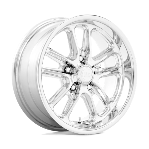 US MAG U131 BULLET Chrome 17x8 +1 5x127mm 78.1mm - Wheelwiz