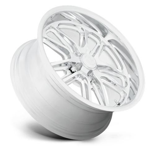 US MAG U131 BULLET Chrome 18x9.5 +1 5x120.65mm 72.6mm - Wheelwiz