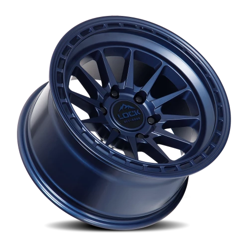 Lock Offroad Baja Matte Blue 17x9 0 6x135mm 87.1mm - Wheelwiz