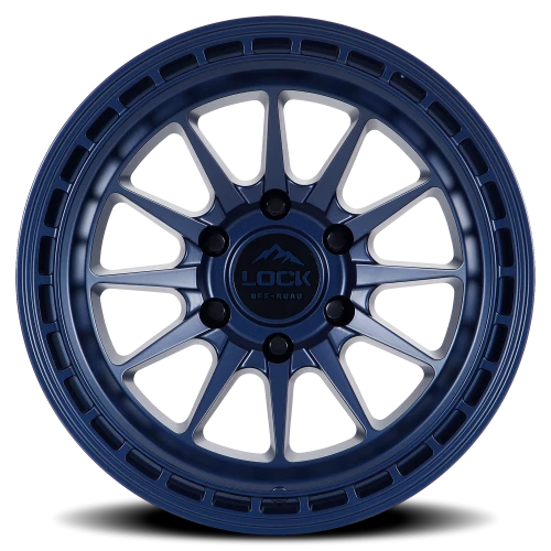 Lock Offroad Baja Matte Blue 17x9 0 6x135mm 87.1mm