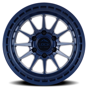 Lock Offroad Baja Matte Blue 17x9 0 6x135mm 87.1mm