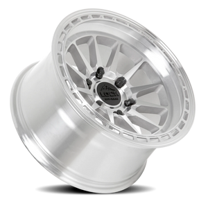 Lock Offroad Baja Machined Silver W/ Clear Coat 17x9 0 6x139.7mm 106.2mm