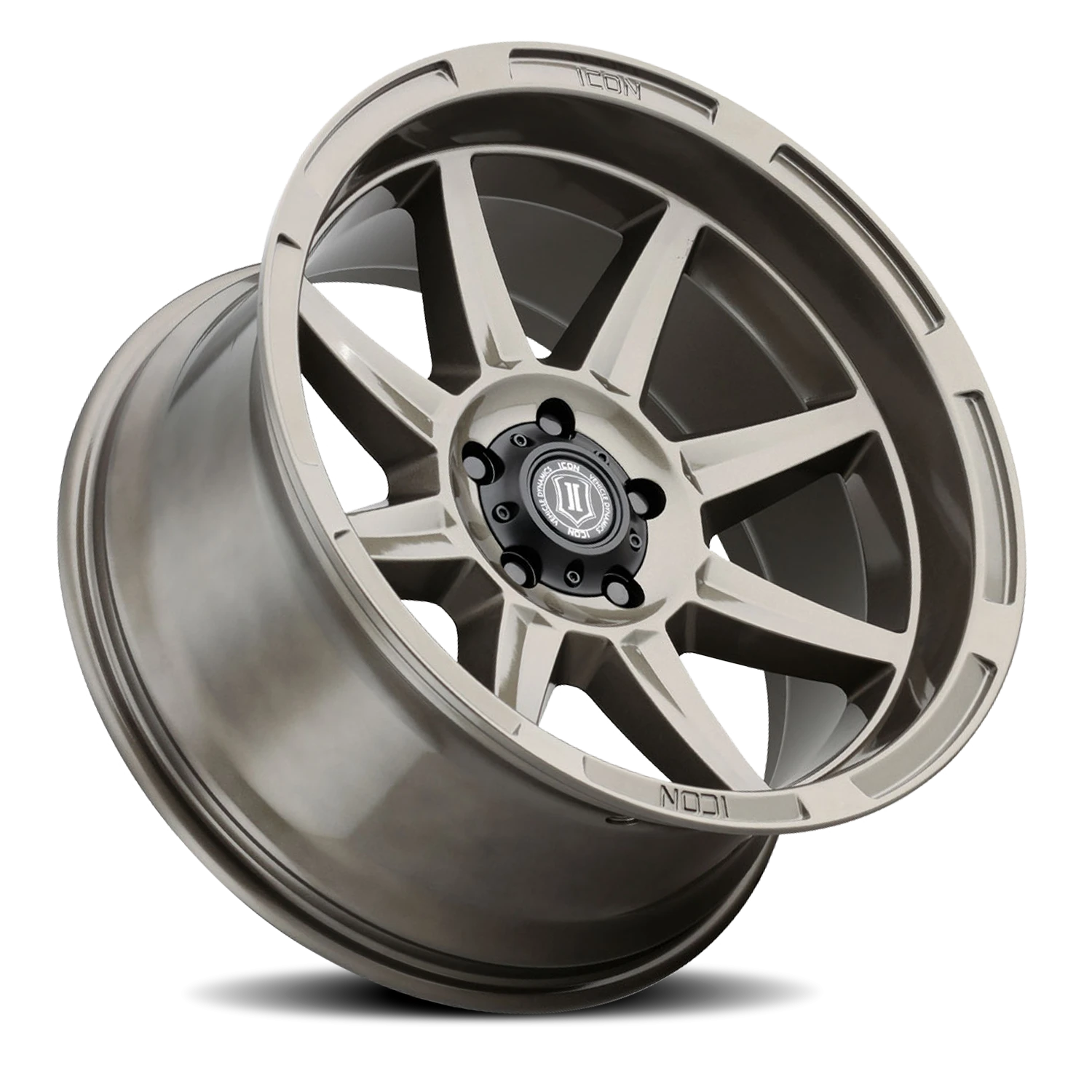 Icon Alloys Bandit Gloss Bronze 20x10 -24 6x139.7mm 106.1mm