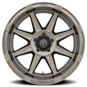 Icon Alloys Bandit Gloss Bronze 20x10 -24 6x139.7mm 106.1mm