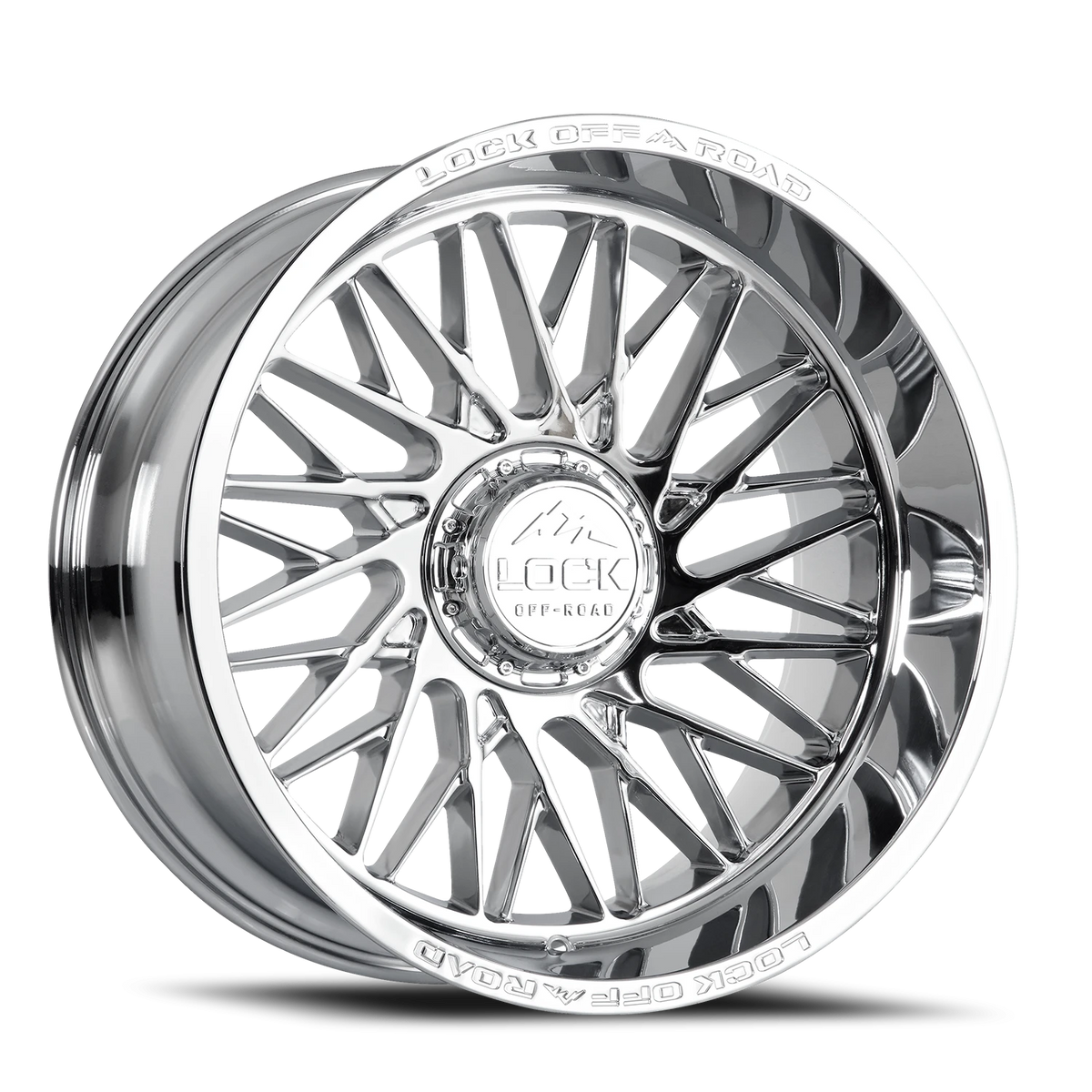 Lock Offroad Bandit Chrome 22x12 -44 5x127|5x139.7mm 87.1mm