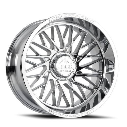 Lock Offroad Bandit Chrome 22x12 -44 8x170mm 125.2mm