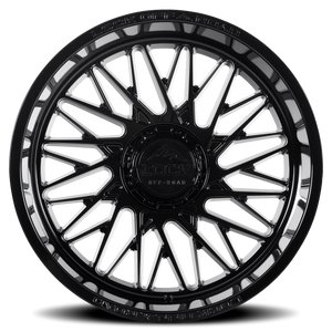 Lock Offroad Bandit Gloss Black 20x9 +1 5x127|5x139.7mm 87.1mm