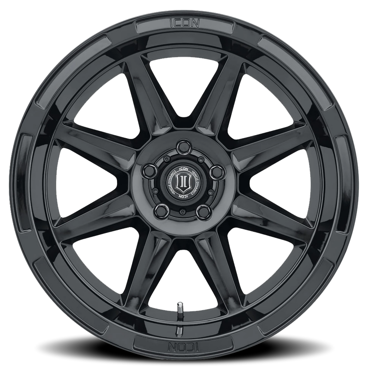 Icon Alloys Bandit Gloss Black 20x10 -24 6x135mm 87.1mm