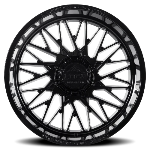 Lock Offroad Bandit Gloss Black 20x9 +1 8x165.1mm 125.2mm