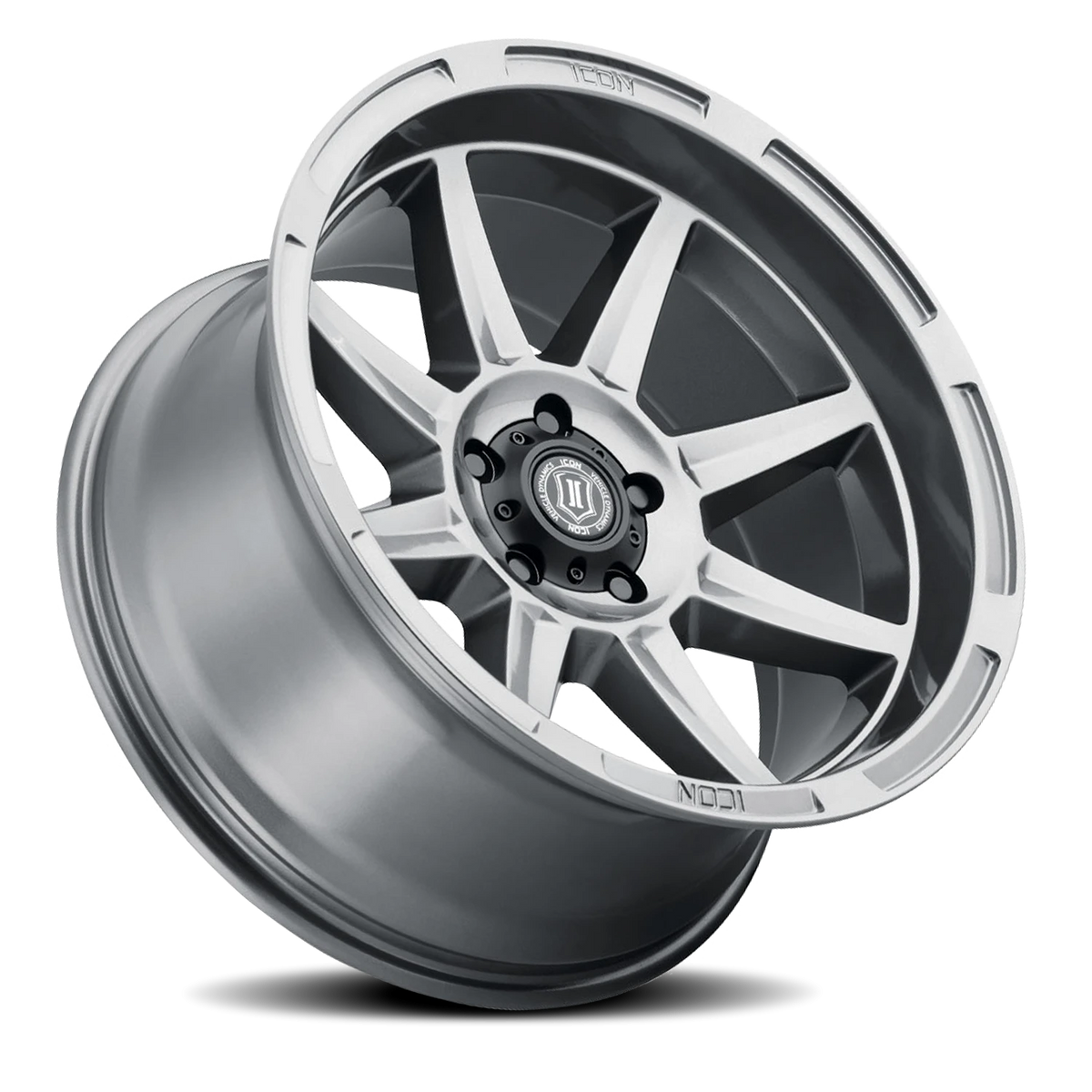 Icon Alloys Bandit Gunmetal 20x10 -24 5x150mm 110.1mm