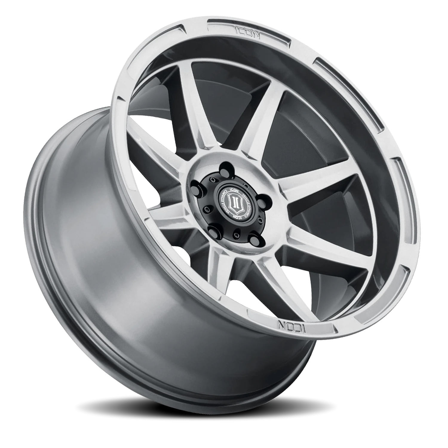 Icon Alloys Bandit Gunmetal 20x10 -24 5x150mm 110.1mm