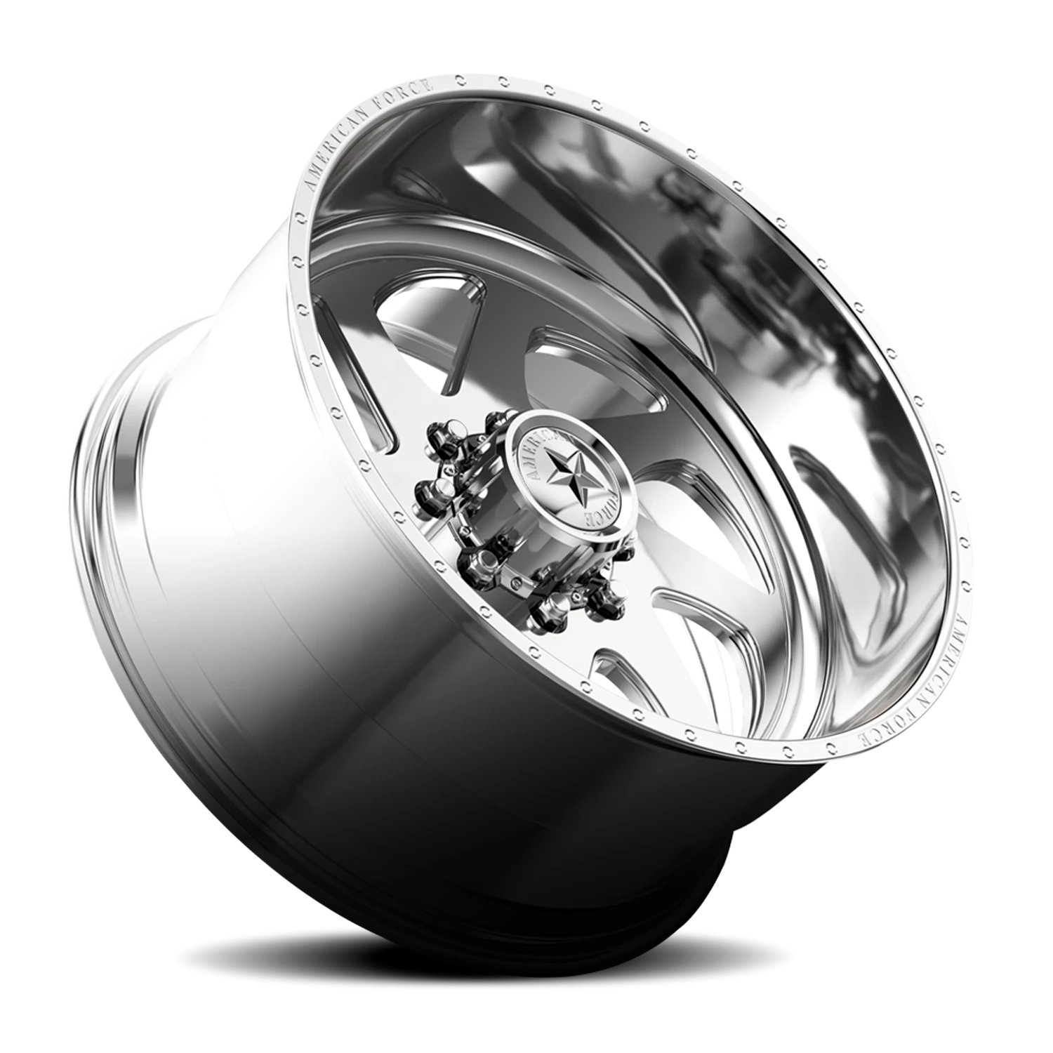 American Force H30 Banshee SS Polished 26x14 -73 5x127mm 71.5mm - Wheelwiz