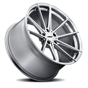TSW BATHURST Silver W/ Mirror Cut Face 19x10.5 +27 5x114.3mm 76.1mm - Wheelwiz