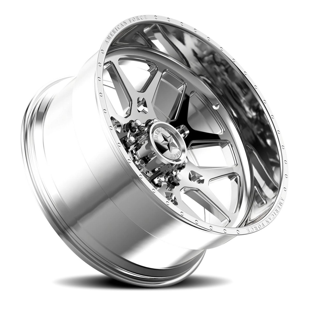 American Force CKH38 Battle CC Polished 26x14 -90 8x170mm 125mm - Wheelwiz