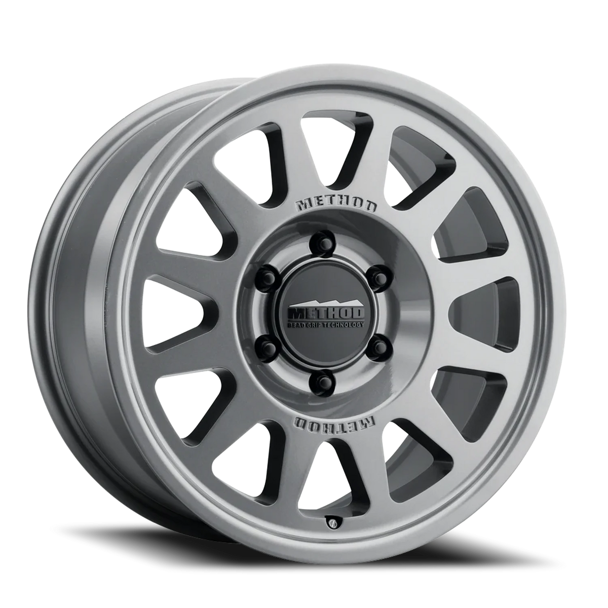 Method Race Wheels Bead Grip HD MR703 Gloss Titanium 18x9 +40 6x139.7mm 95.25mm