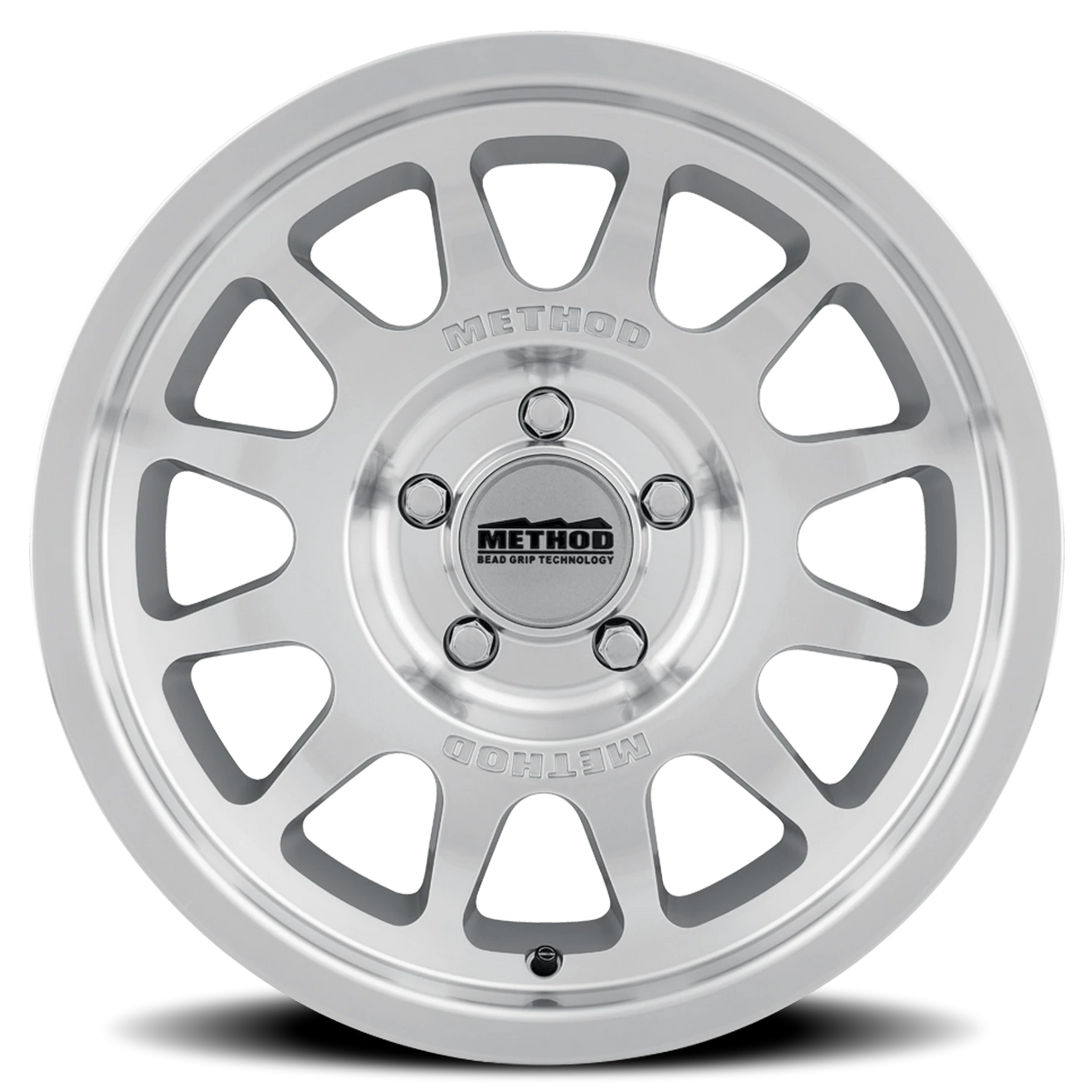 Method Race Wheels Bead Grip MR703 Machined Machined W/ Clear Coat 20x9 -12 5x127mm 71.5mm