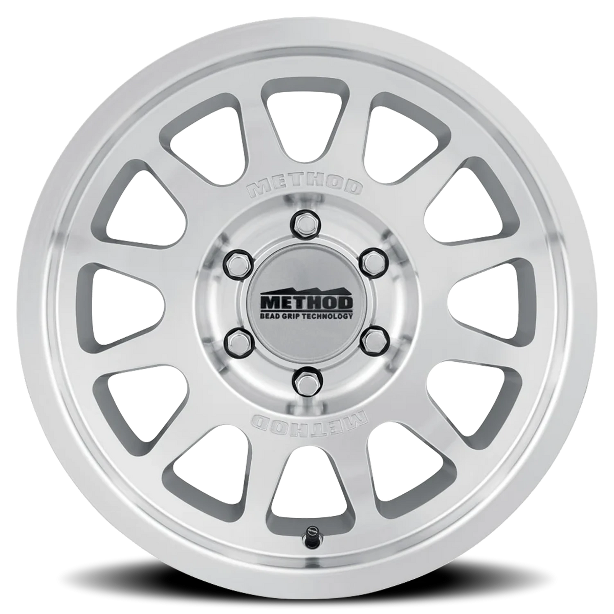 Method Race Wheels Bead Grip MR703 Machined Machined W/ Clear Coat 17x8.5 +25 6x135mm 87mm