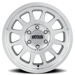 Method Race Wheels Bead Grip MR703 Machined Machined W/ Clear Coat 17x8.5 0 6x139.7mm 106.25mm