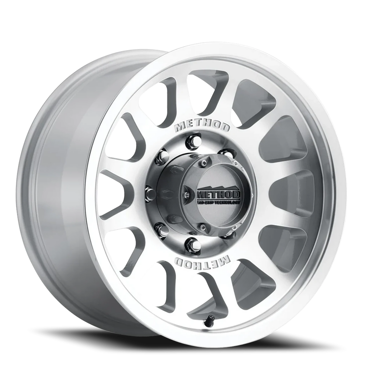 Method Race Wheels Bead Grip MR703 Machined Machined W/ Clear Coat 18x9 +12 8x165.1mm 130.81mm - Wheelwiz