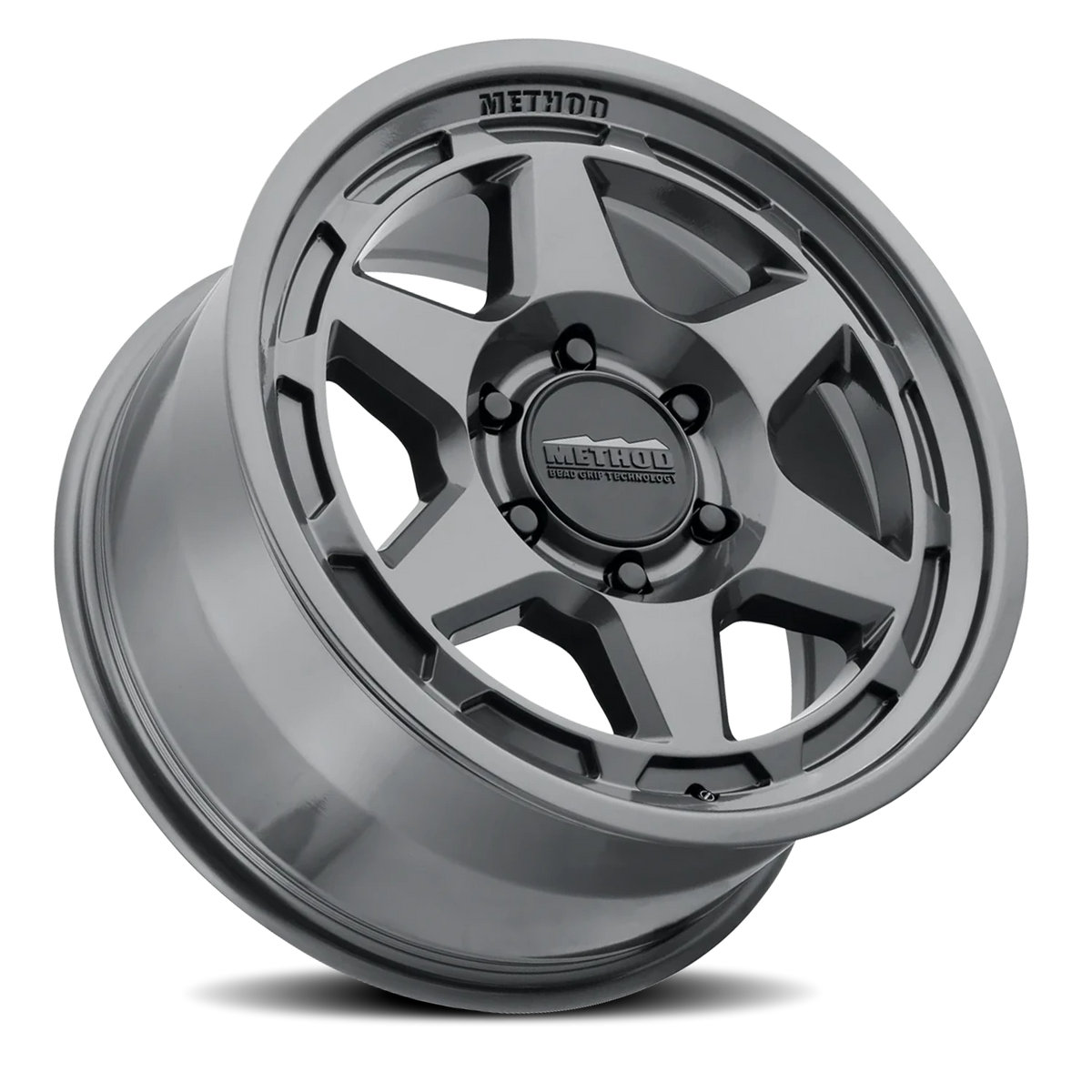 Method Race Wheels Bead Grip MR708 HD Gloss Titanium 18x9 +40 6x139.7mm 95.25mm