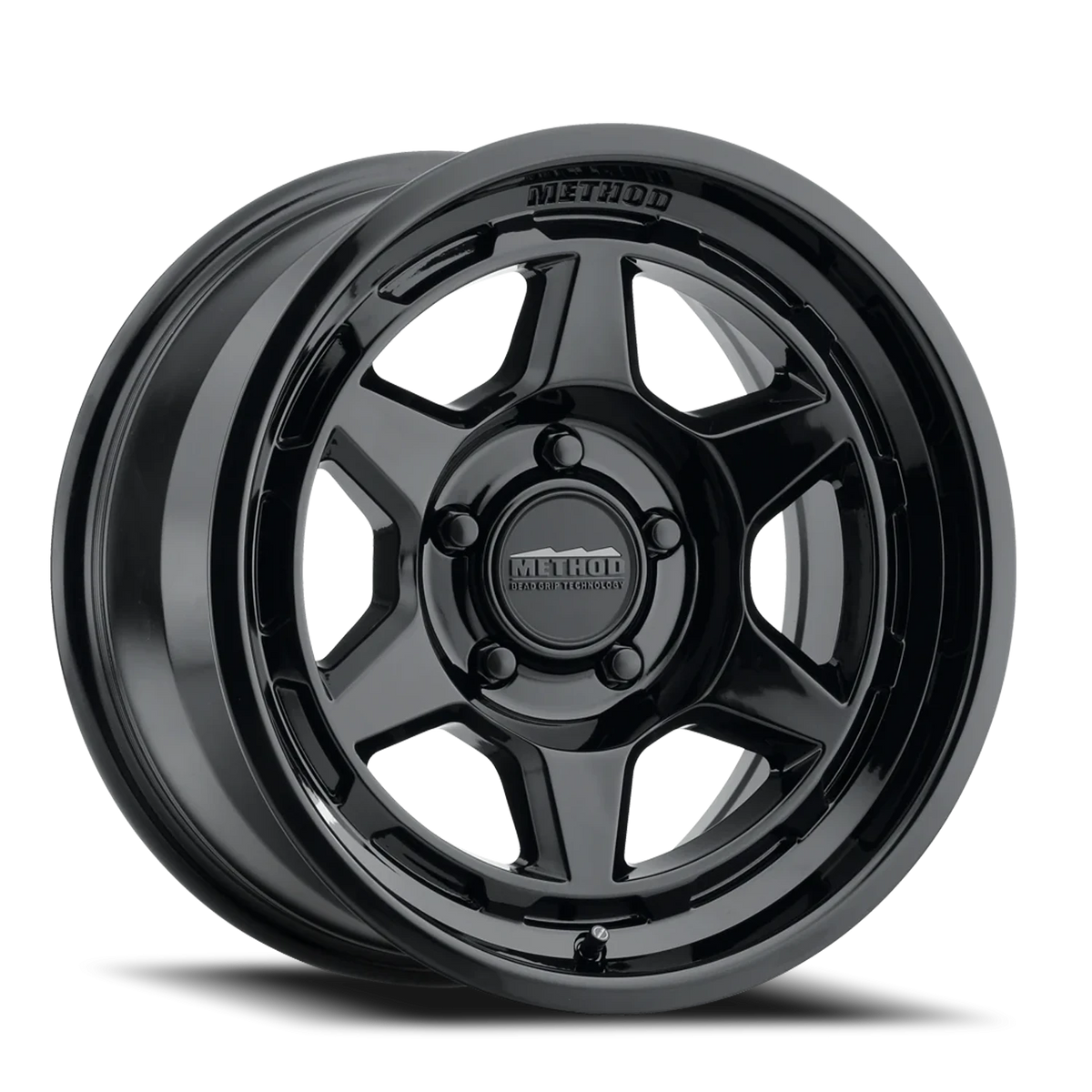 Method Race Wheels Bead Grip MR708 Gloss Black 17x9 -38 5x114.3mm 83mm - Wheelwiz