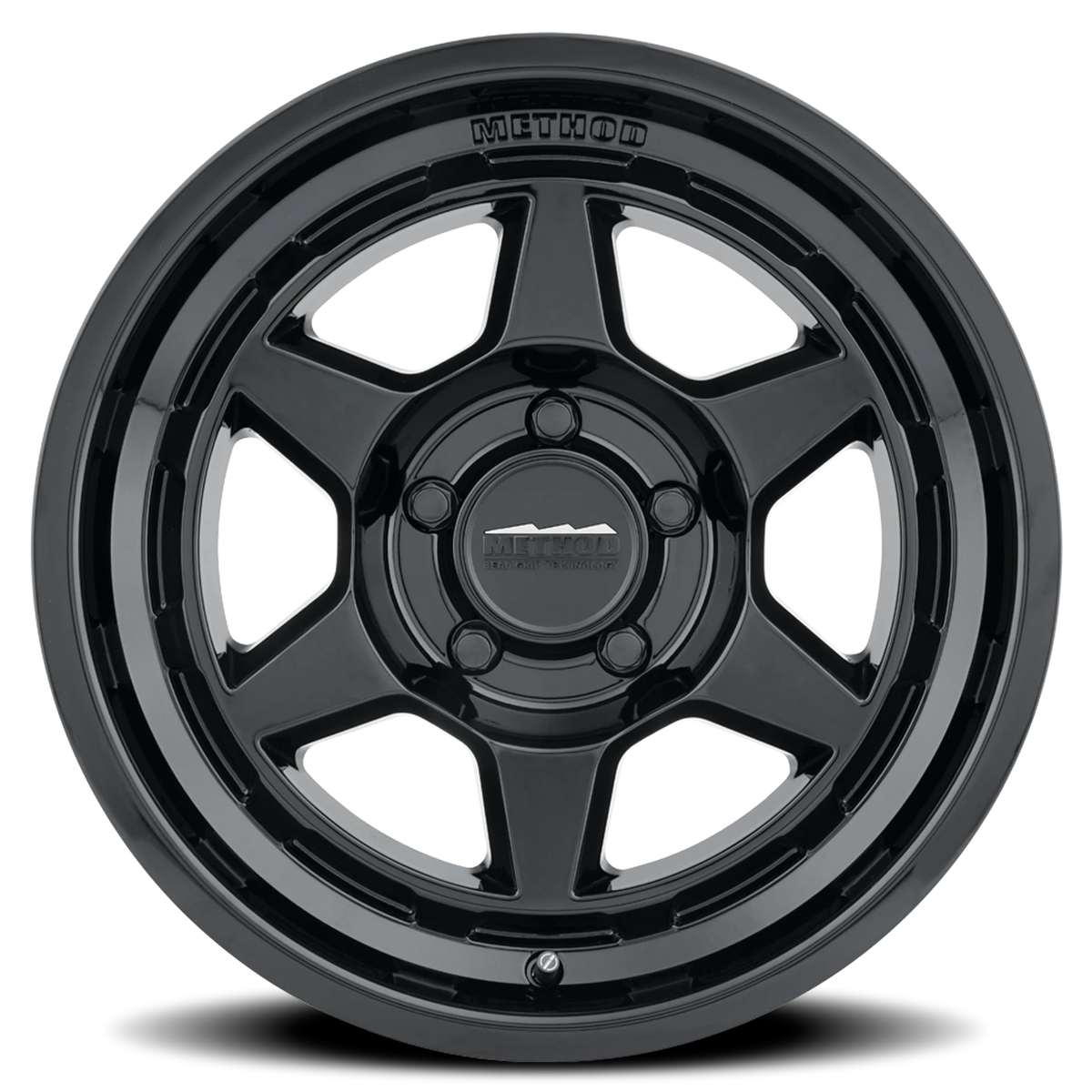 Method Race Wheels Bead Grip MR708 Gloss Black 17x9 -38 5x114.3mm 83mm - Wheelwiz