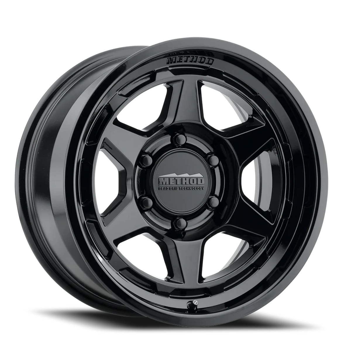 Method Race Wheels Bead Grip MR708 Gloss Black 18x9 +12 6x135mm 87mm