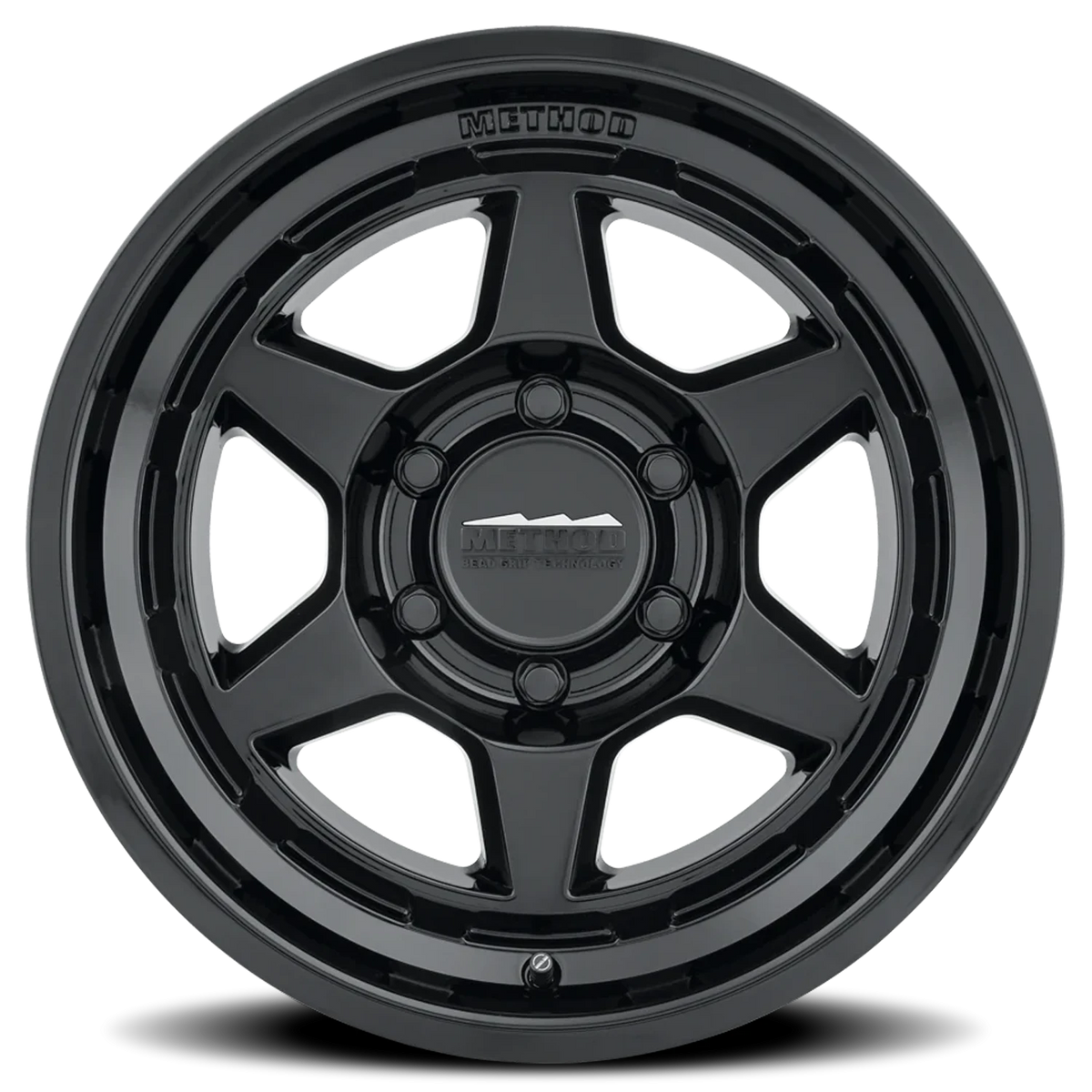 Method Race Wheels Bead Grip MR708 Gloss Black 17x8.5 +25 6x139.7mm 106.25mm