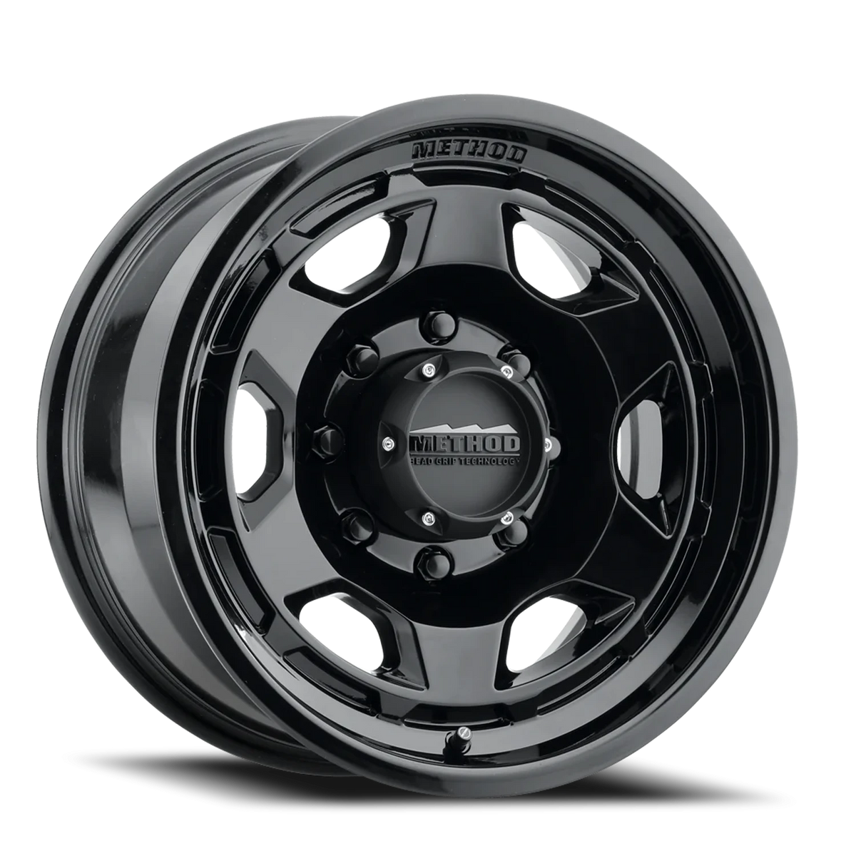 Method Race Wheels Bead Grip MR708 Gloss Black 18x9 +12 8x165.1mm 130.81mm - Wheelwiz