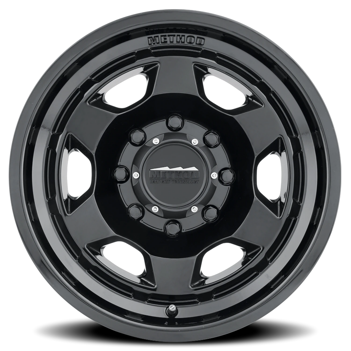 Method Race Wheels Bead Grip MR708 Gloss Black 18x9 +12 8x165.1mm 130.81mm - Wheelwiz