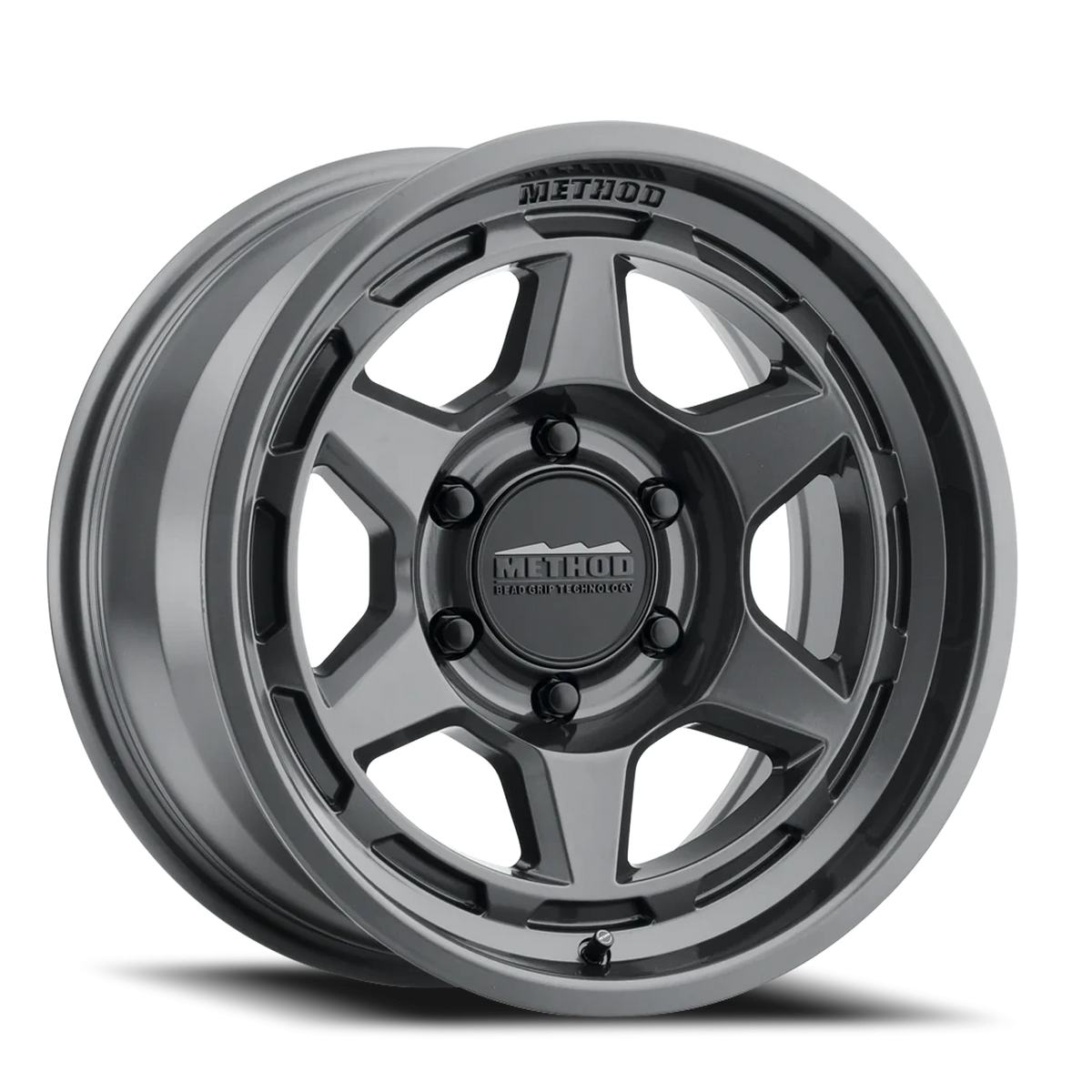 Method Race Wheels Bead Grip MR708 Gloss Titanium 18x9 +12 6x139.7mm 106.25mm