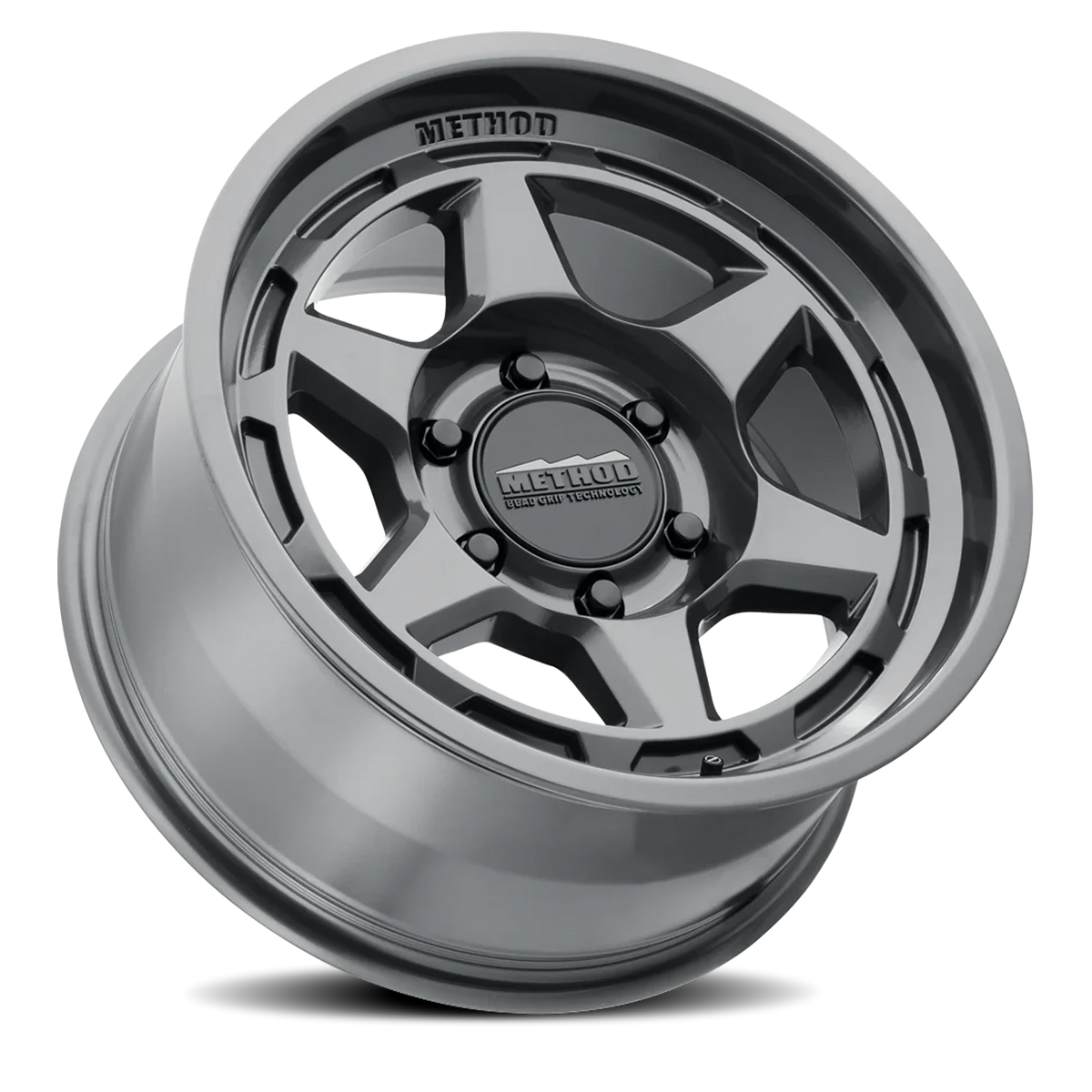 Method Race Wheels Bead Grip MR708 Gloss Titanium 17x9 -38 6x135mm 87mm