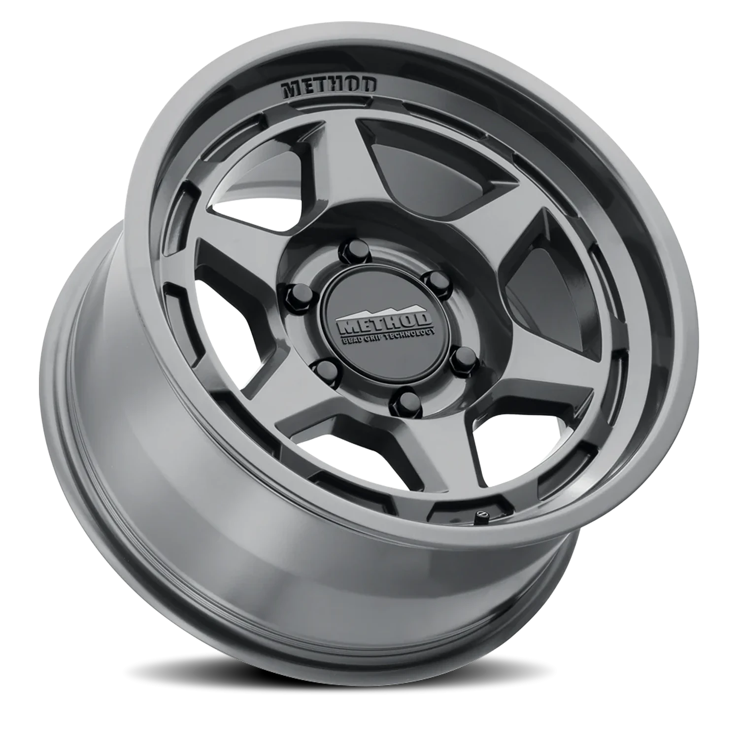 Method Race Wheels Bead Grip MR708 Gloss Titanium 17x9 -38 6x135mm 87mm